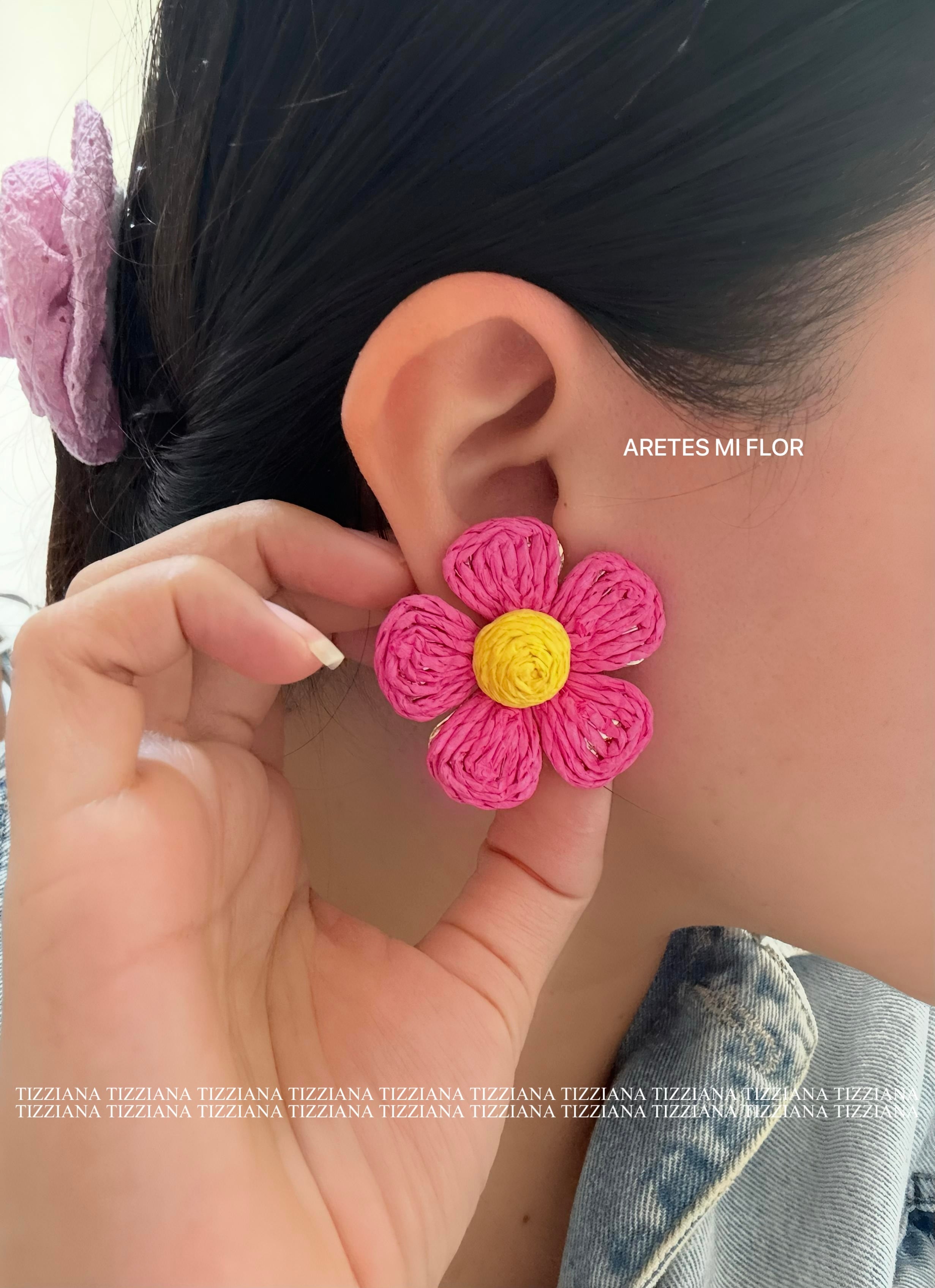 ARETES MI FLOR