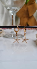 ARETES COLGANTE ESTRELLA DE MAR