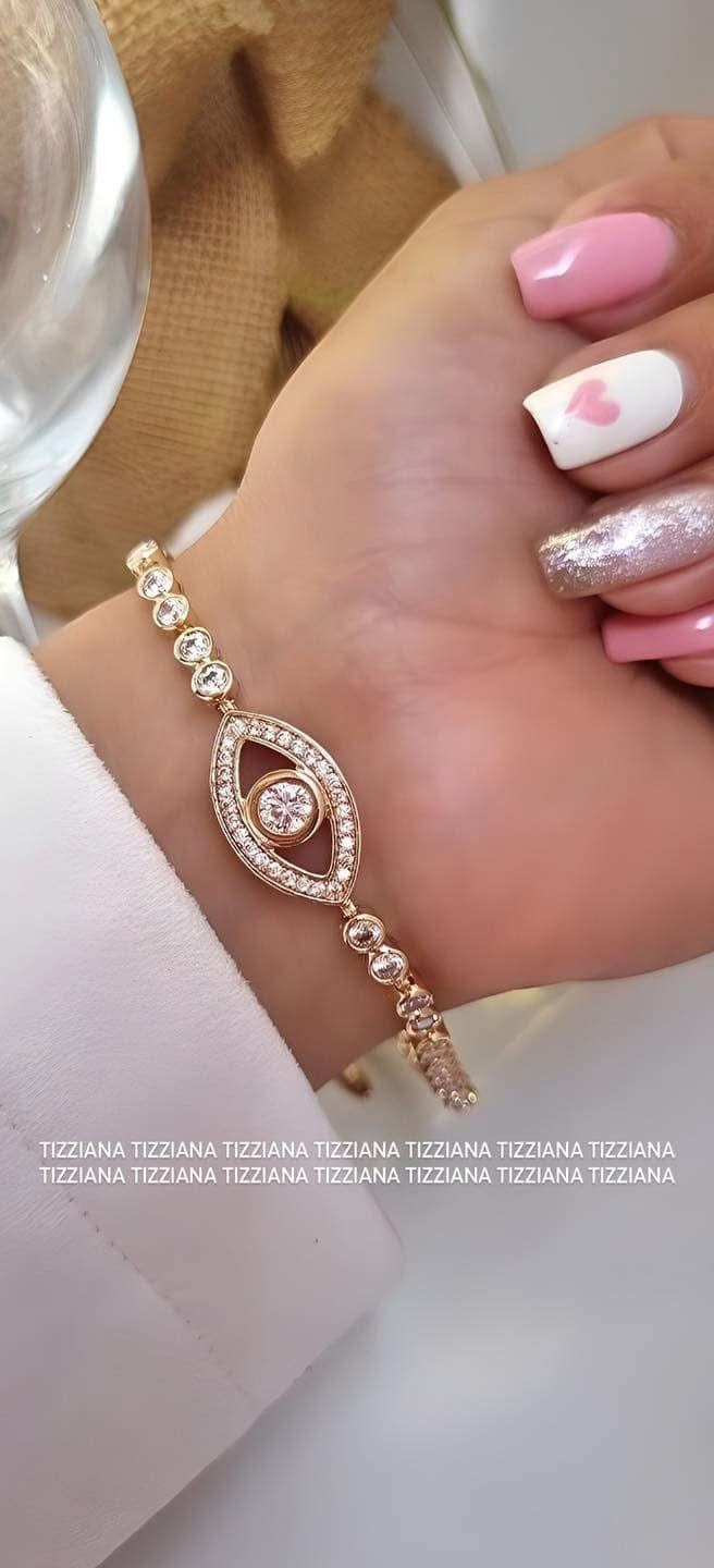 PULSERA OJO TURCO ZIRCONIAS
