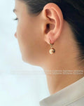 ARETES BOLITA COLCANTE