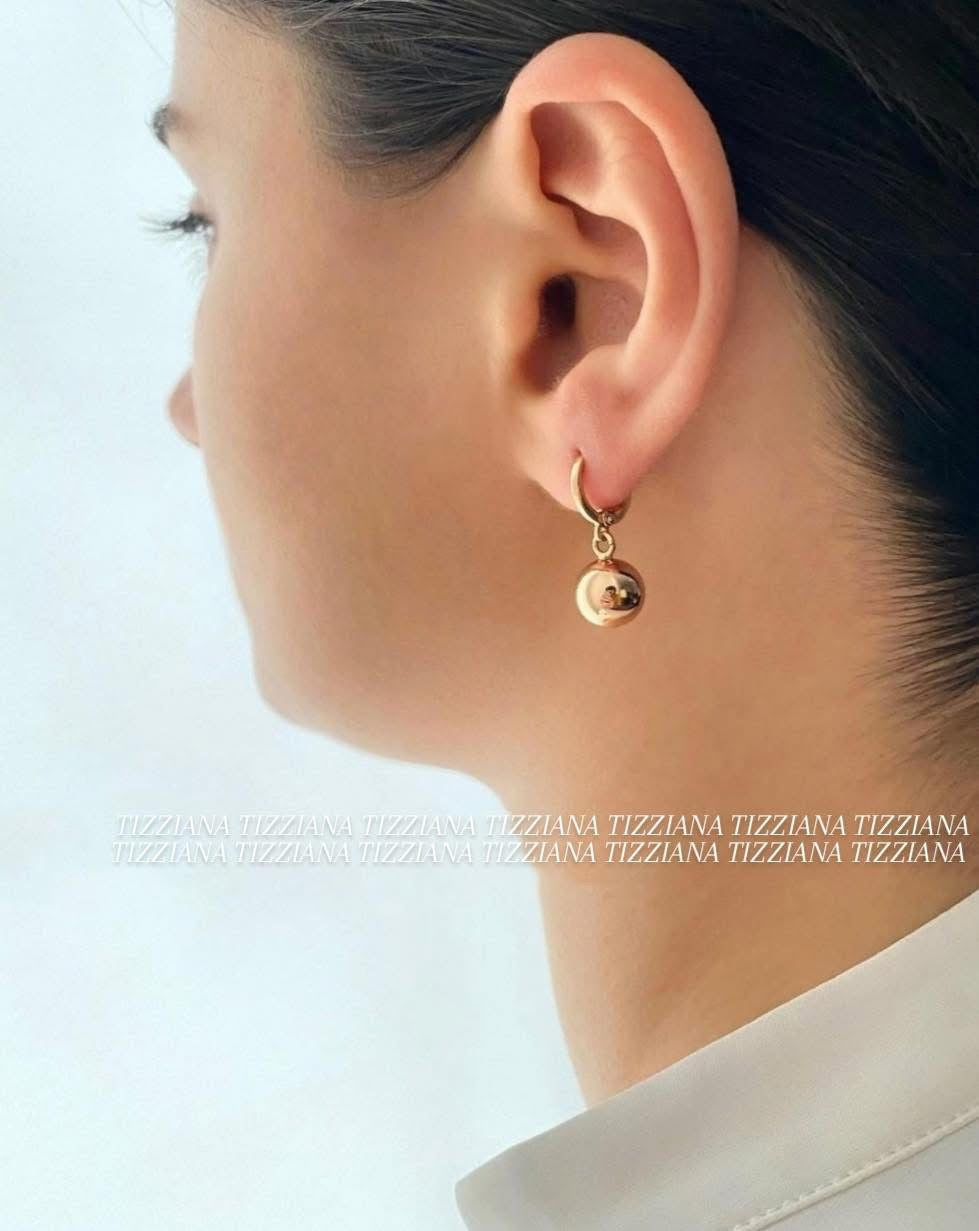ARETES BOLITA COLCANTE