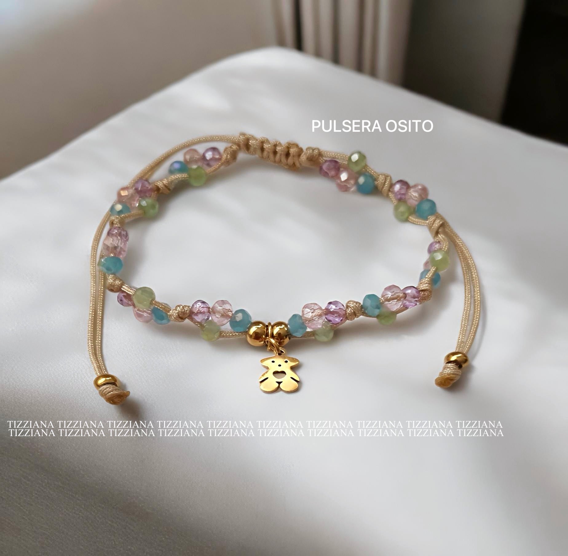 PULSERA OSITO Y MÚRANOS