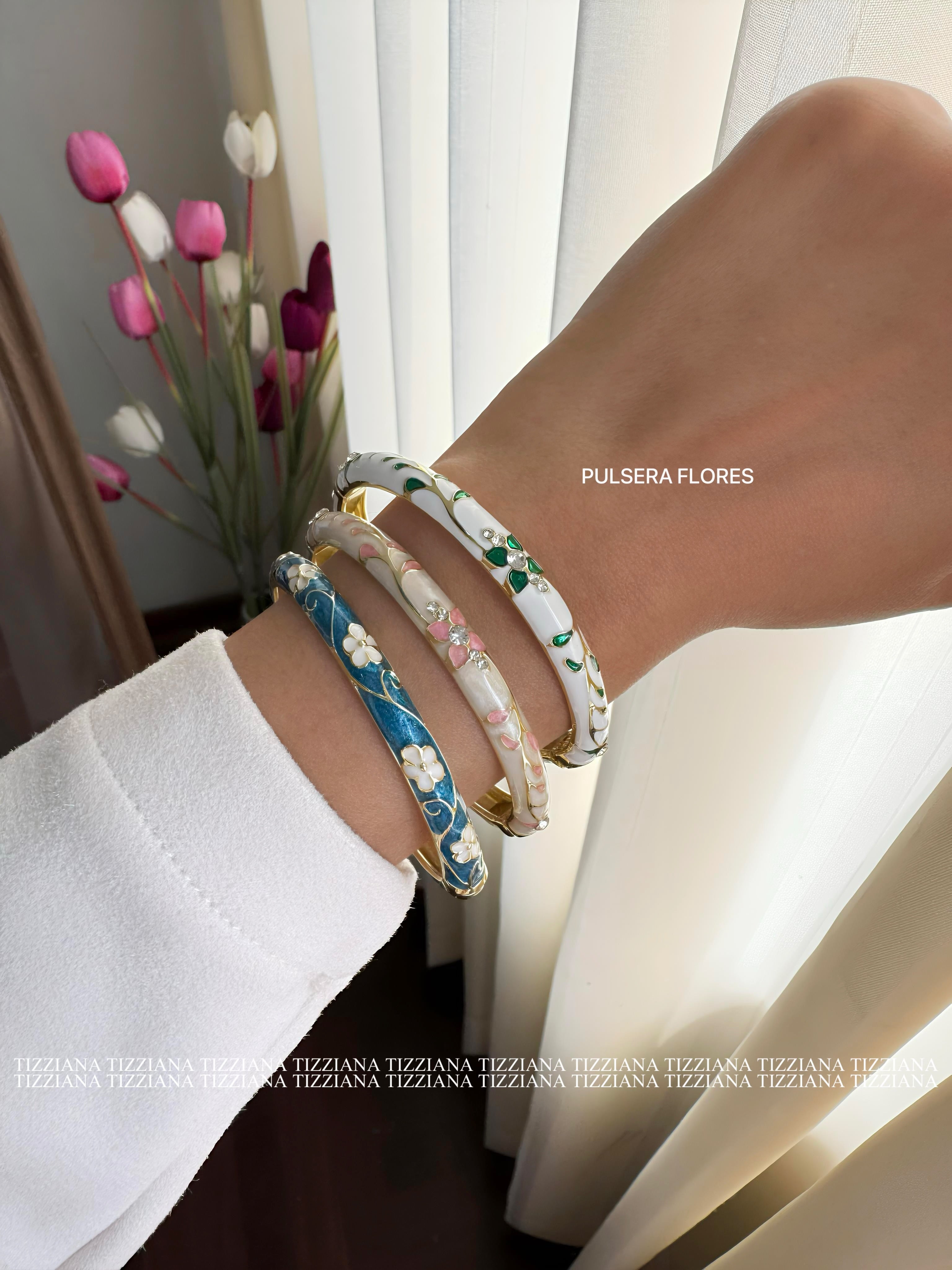 PULSERA FLORES