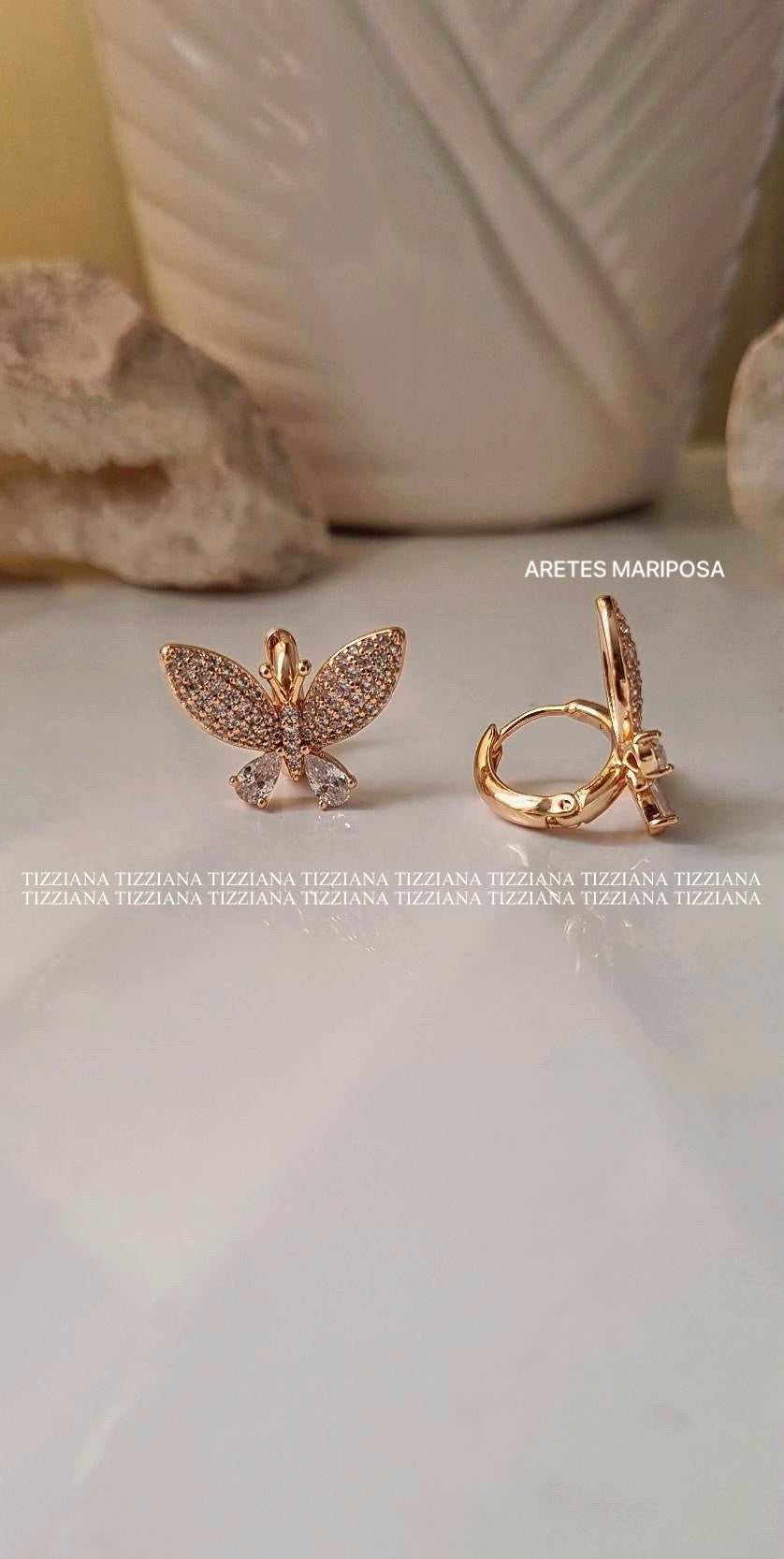 ARETES MARIPOSA