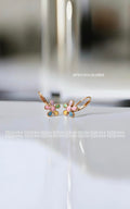 ARETES FLOR DE COLORES
